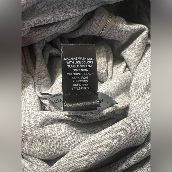 NWT Parker & Quinn 1/4 Zip Pullover Gray Sweater Size Small - Picture 5 of 7